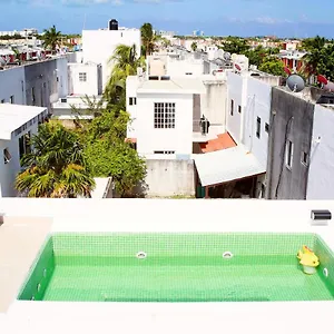 Apartment Privado, Nuevo Rooftop, Ac, Gran Wf, Cancun